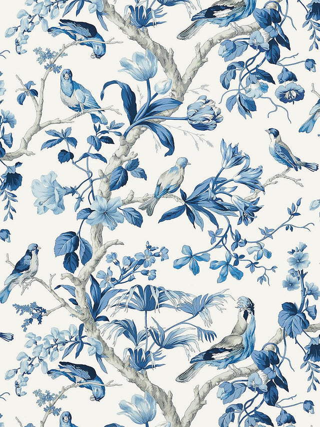 Scalamandre Belize Porcelain Wallpaper