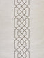 Scalamandre Adelaide Beaded Sisal Pewter Wallpaper