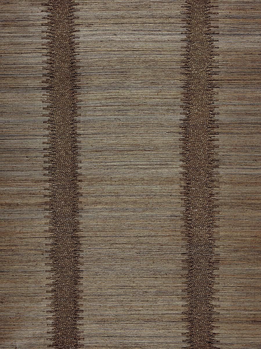 Scalamandre Veronica Beaded Grasscloth Copper Wallpaper