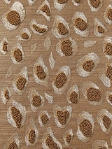 Scalamandre Catwalk Embellished Grasscloth Desert Wallpaper