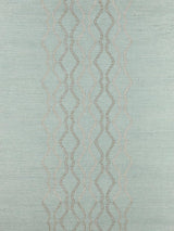 Scalamandre Valentina Embellished Sisal Seaglass Wallpaper