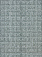 Scalamandre Fret Mosaic Grasscloth Mineral Wallpaper