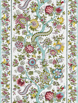 Scalamandre Metropolitan Palampore | Mural Flower Garden Wallpaper