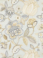 Scalamandre Coromandel Embroidery Mineral Fabric