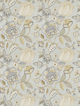 Scalamandre Coromandel Embroidery Mineral Fabric