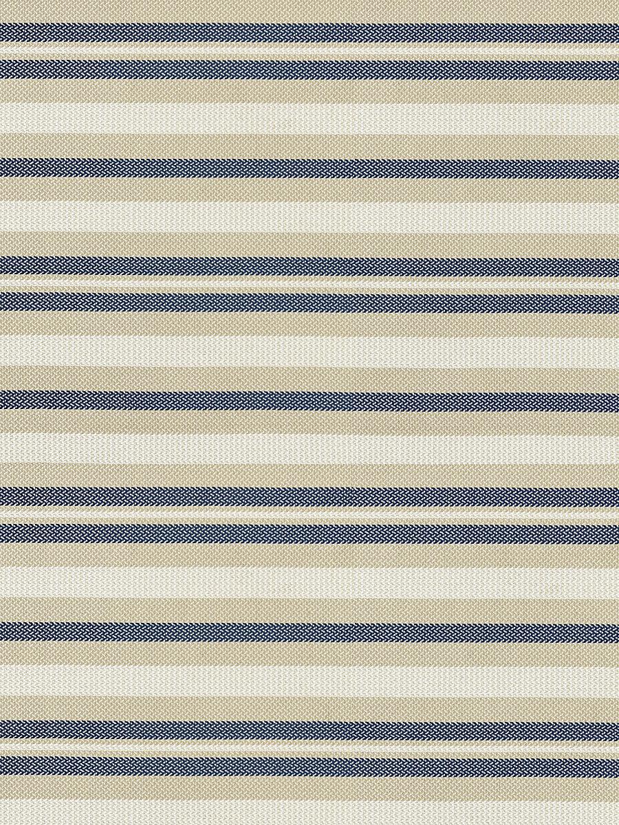 Scalamandre Santorini Stripe Indigo Fabric