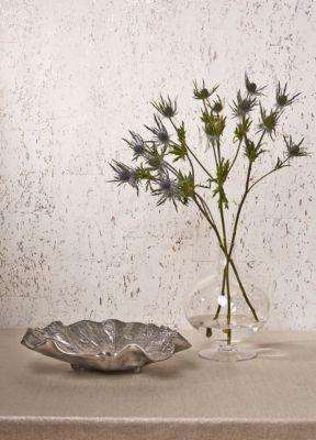 Scalamandre Metal Cork Graphite Wallpaper