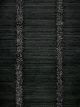Scalamandre Veronica Beaded Grasscloth Carbon Wallpaper