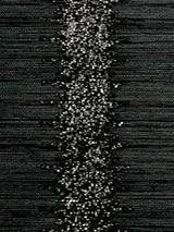 Scalamandre Veronica Beaded Grasscloth Carbon Wallpaper