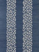 Scalamandre Catwalk Embellished Grasscloth Midnight Wallpaper