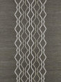 Scalamandre Valentina Embellished Sisal Sterling Wallpaper