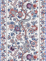 Scalamandre Metropolitan Palampore | Mural Red Multi Wallpaper