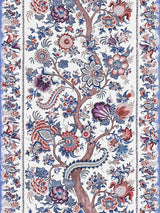 Scalamandre Metropolitan Palampore | Mural Red Multi Wallpaper