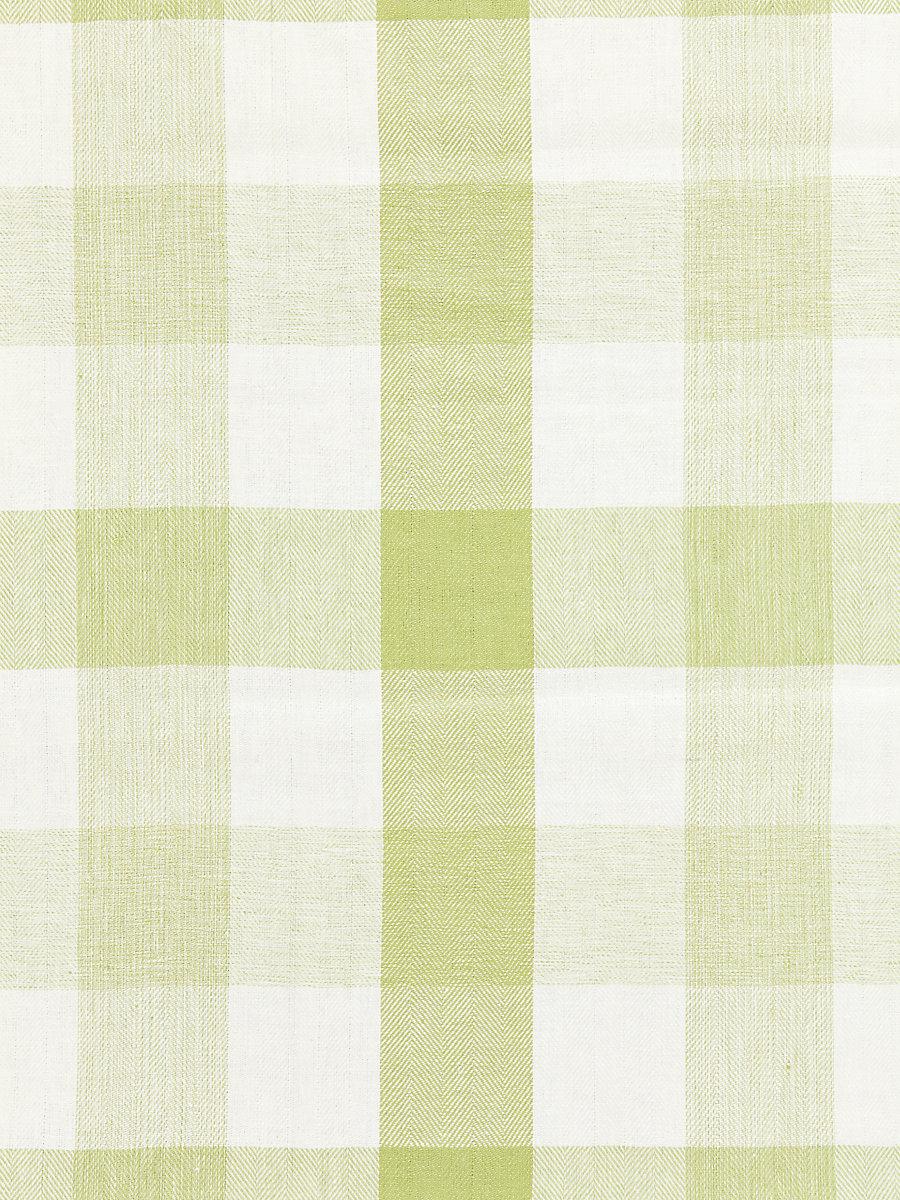 Scalamandre Westport Linen Plaid Green Tea Fabric