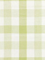 Scalamandre Westport Linen Plaid Green Tea Fabric
