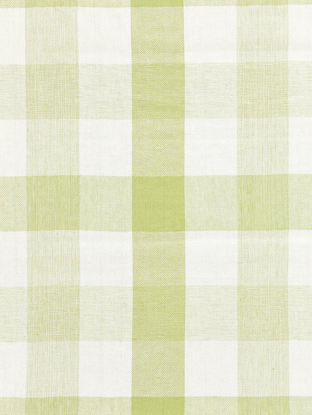 Scalamandre Westport Linen Plaid Green Tea Fabric