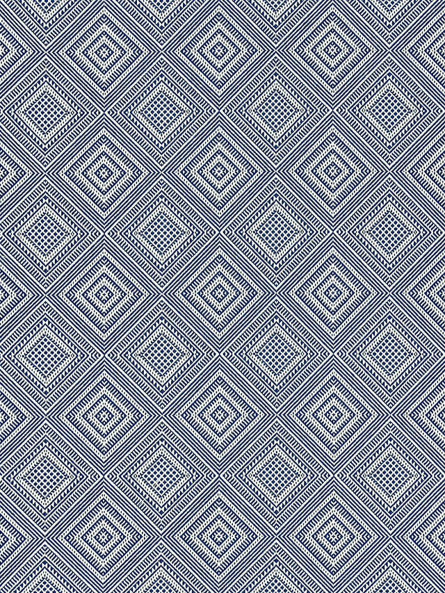 Scalamandre Antigua Weave Indigo Fabric