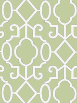 Scalamandre Ming Fretwork Wallpaper Pear Wallpaper