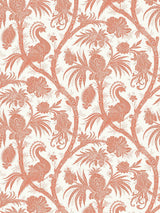 Scalamandre Balinese Peacock Mandarin Wallpaper