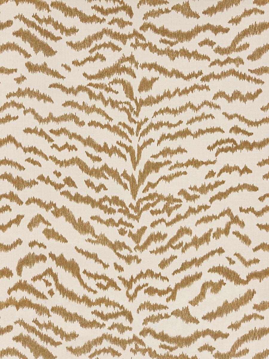 Scalamandre Tigress Wallcovering Tiger Eye Wallpaper