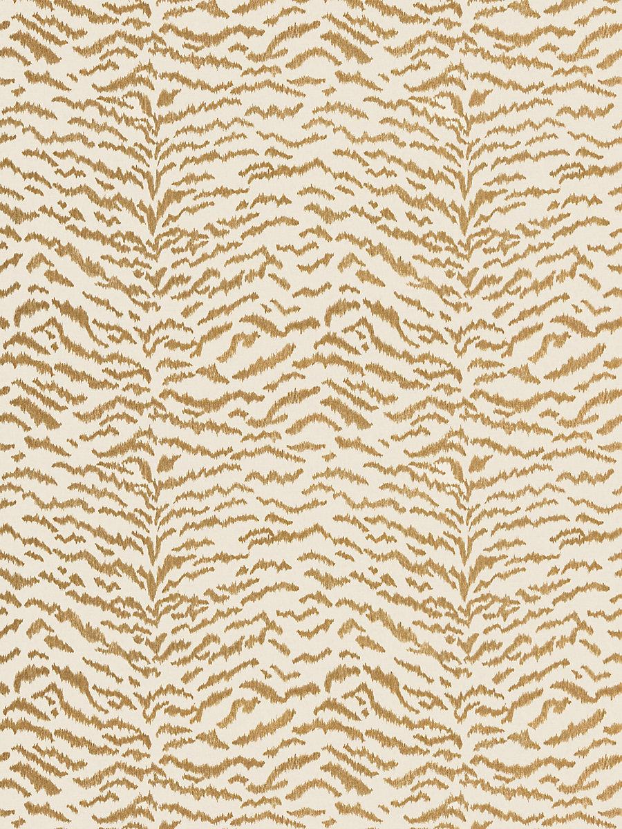 Scalamandre Tigress Wallcovering Tiger Eye Wallpaper