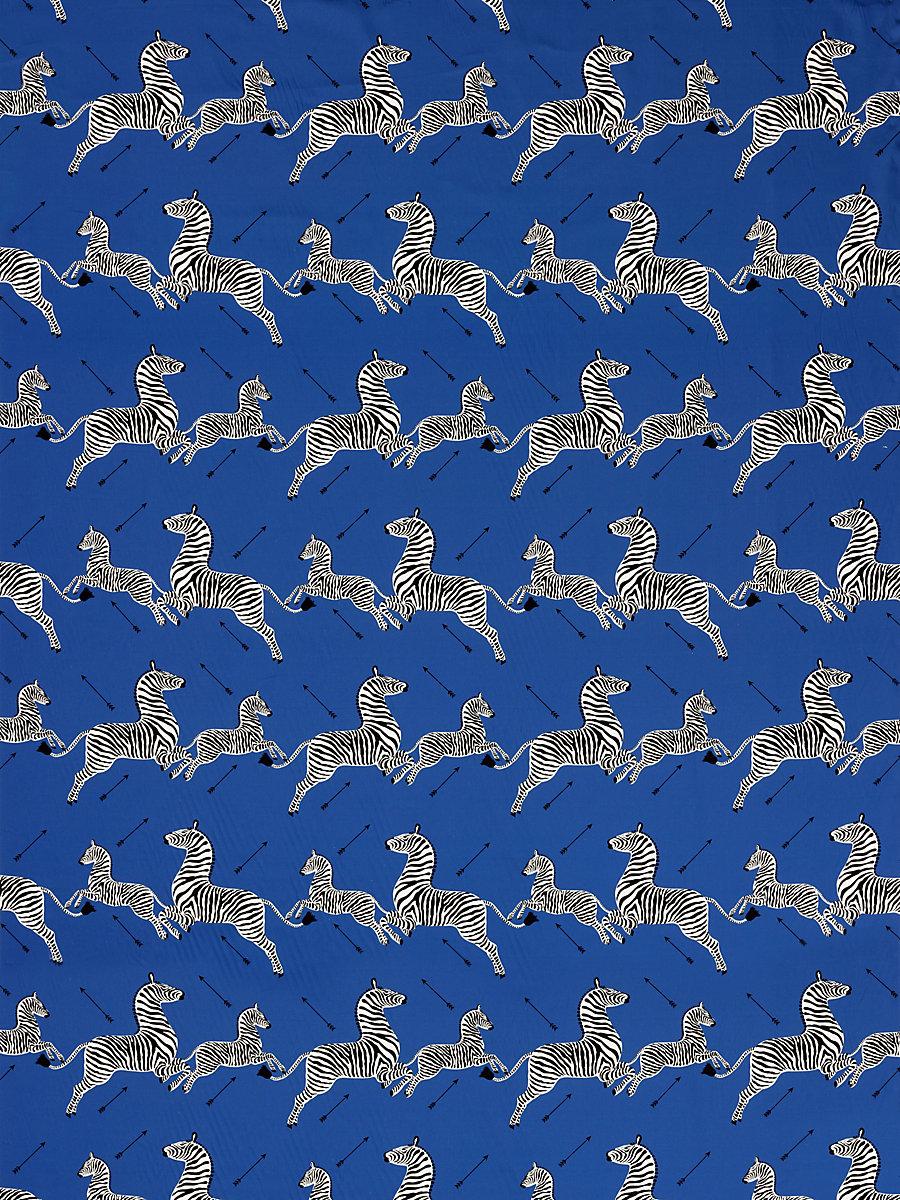 Scalamandre Zebras Petite Denim Fabric