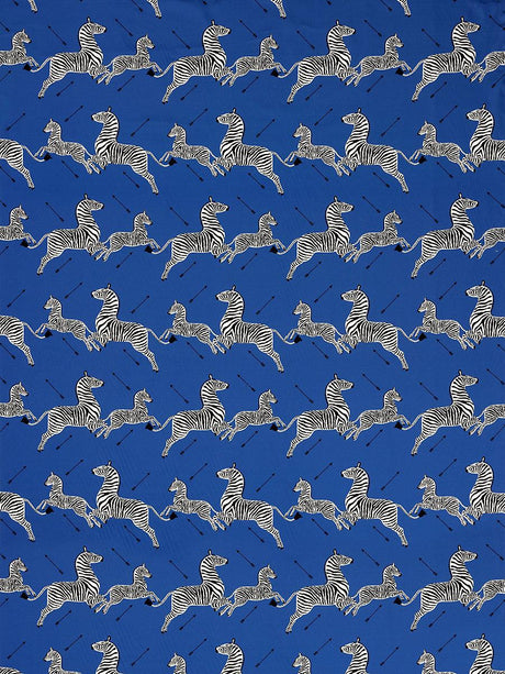 Scalamandre Zebras Petite Denim Fabric