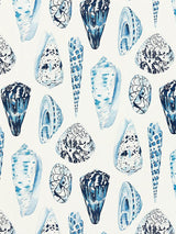 Scalamandre Coquina Linen Print Porcelain Fabric