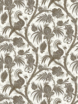 Scalamandre Balinese Peacock Java Wallpaper