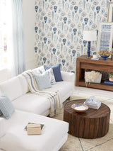 Scalamandre Coquina Porcelain Wallpaper