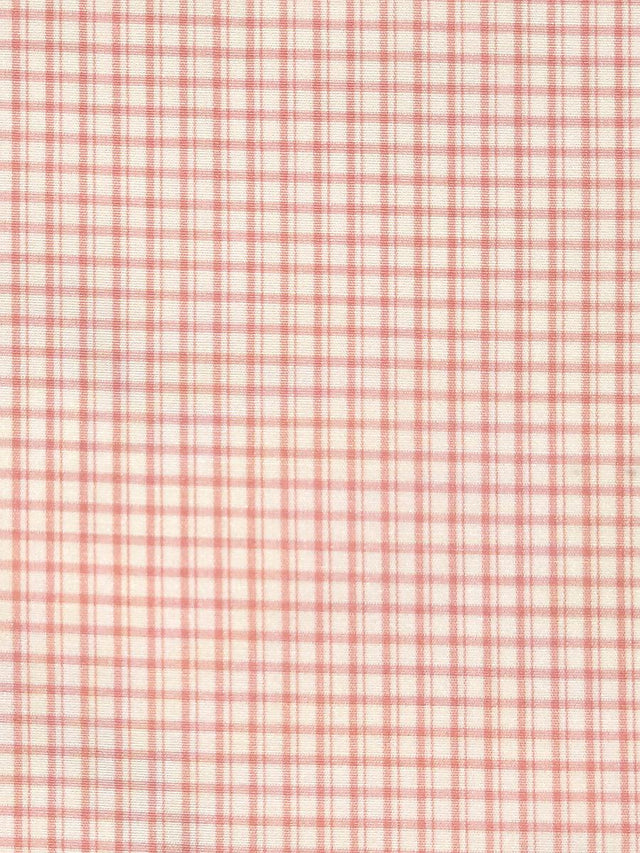 Scalamandre Astor Check Peony Fabric