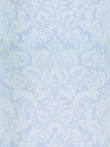 Scalamandre Daphne Canton Blue Wallpaper