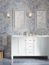 Scalamandre Pillement Toile China Blue Wallpaper