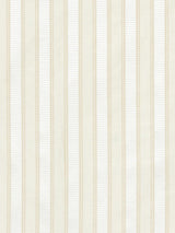 Scalamandre Shirred Stripe Oyster White Fabric