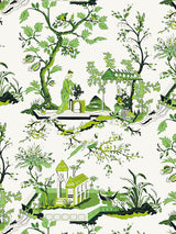 Scalamandre Ch'In Ling Jade Wallpaper