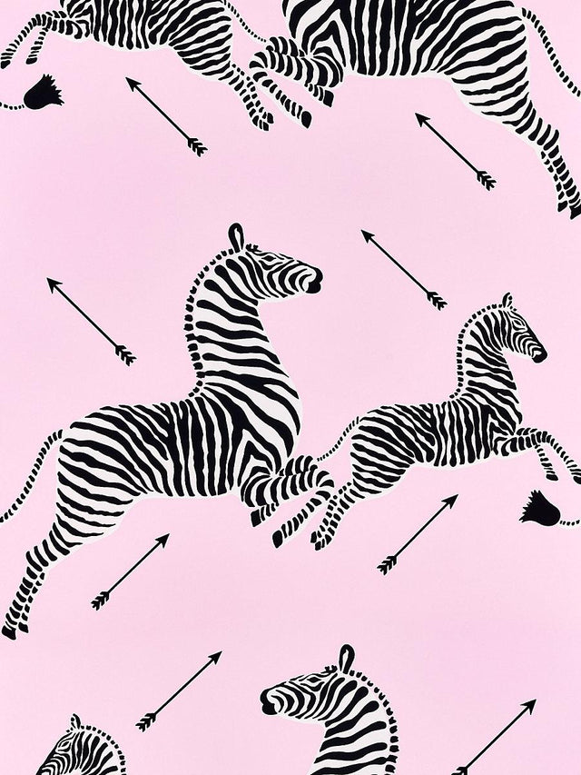 Scalamandre Zebras | Wallpaper Dahlia Wallpaper