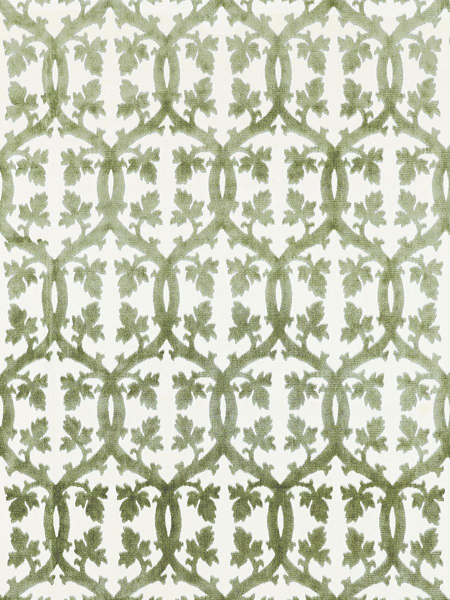 Scalamandre Falk Manor House Green Tea Fabric