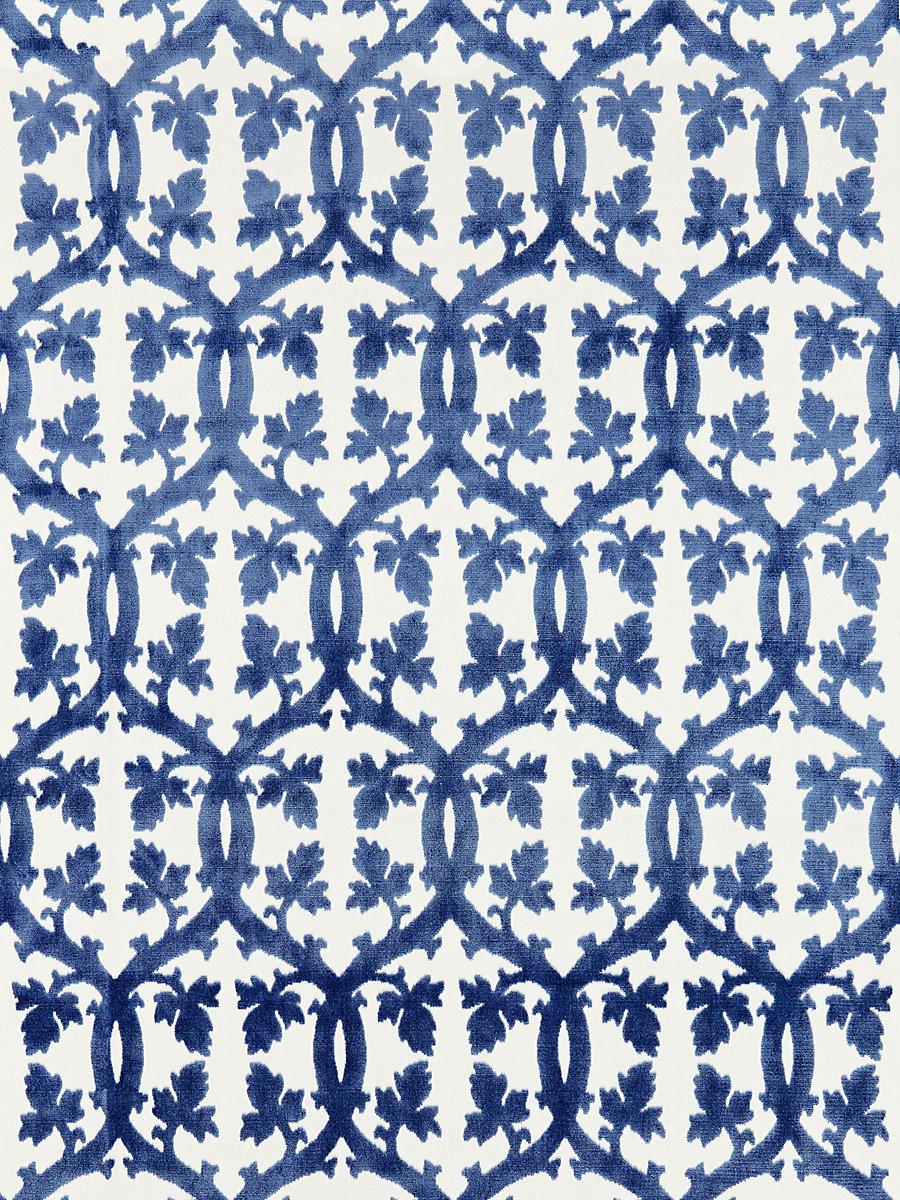 Scalamandre Falk Manor House Lapis Fabric
