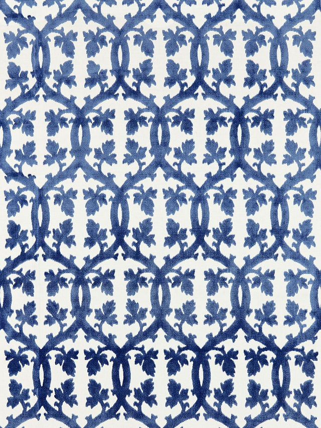 Scalamandre Falk Manor House Lapis Fabric