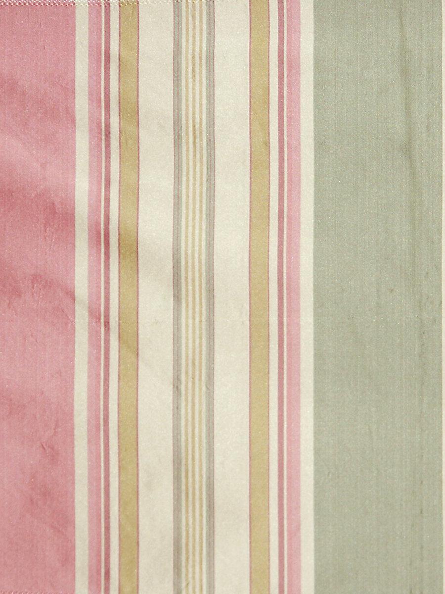 Scalamandre Ariel Stripe Strawberry Caramel Fabric