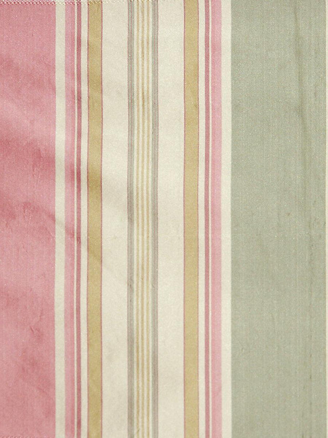 Scalamandre Ariel Stripe Strawberry Caramel Fabric