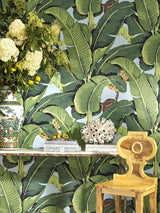 Hinson Hinson Palm - Wide Width Sky Wallpaper