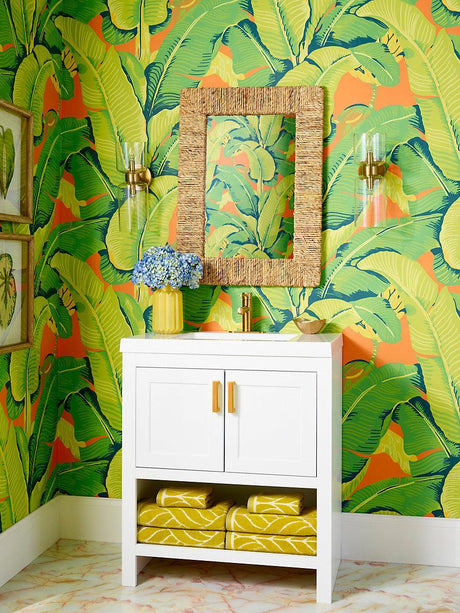 Hinson Hinson Palm Aperol Spritz Wallpaper