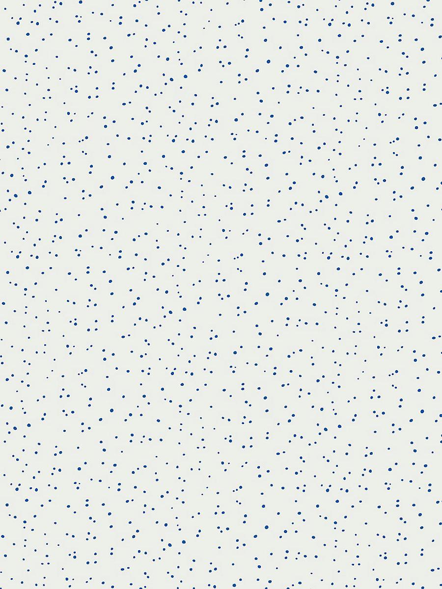 Hinson Van Blue On White Wallpaper