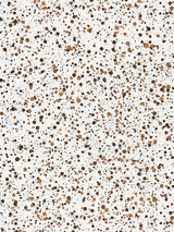 Hinson Spatter Brown On White Wallpaper