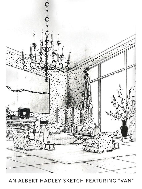 Hinson Van Red On White Wallpaper