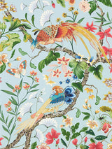 Scalamandre Botany Bay | Wallcovering Sky Multi Wallpaper