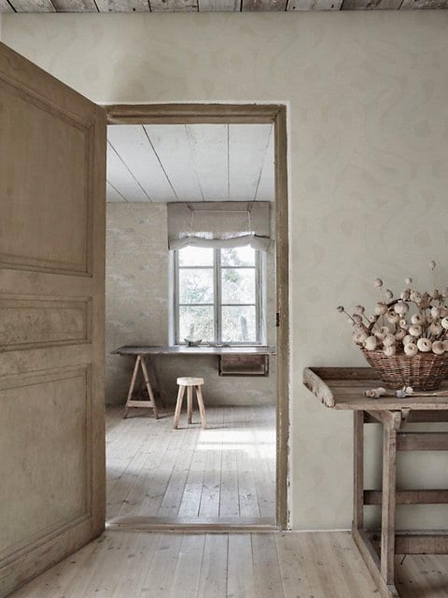 Scalamandre Zen Grey Wallpaper