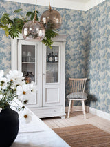 Scalamandre Raphael Light Blue Wallpaper