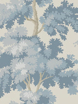 Scalamandre Raphael Light Blue Wallpaper